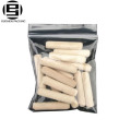 Pencil zipper packing bag clear PVC pencil packing bag slider